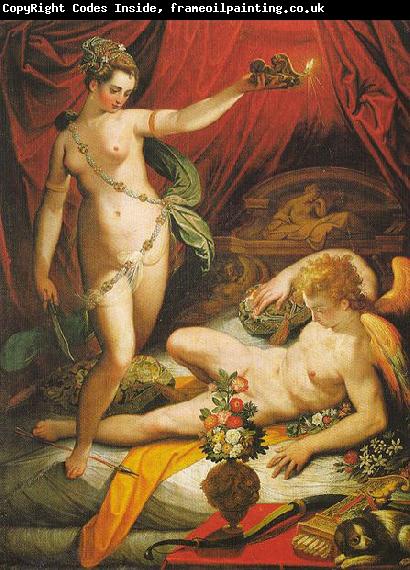 Jacopo Zucchi Amor and Psyche